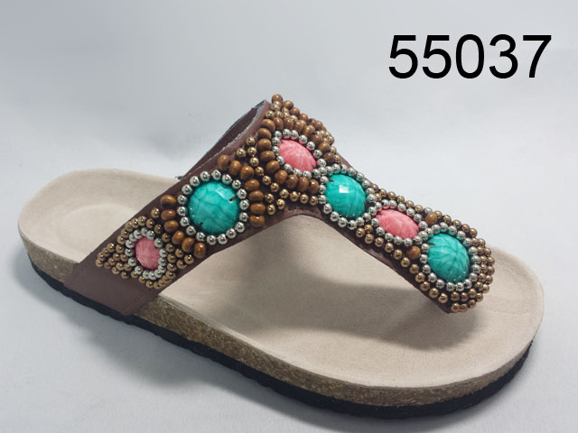 55037 BROWN-AQUA BLUE